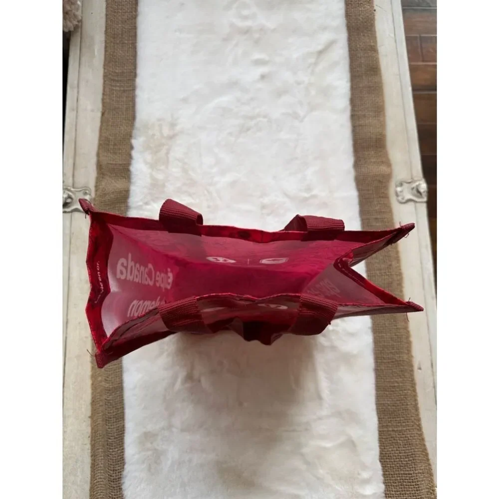lululemon athletica Red Floral Olympic Tote
